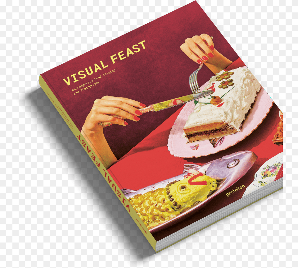 Visual Feast Food Photography Gestalten Bookclass, Cutlery, Book, Publication, Fork Free Png Download