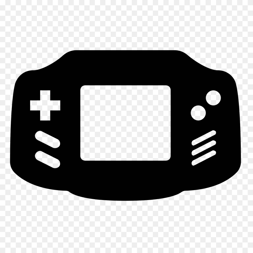 Visual Game Boy Filled Icon, Gray Free Transparent Png