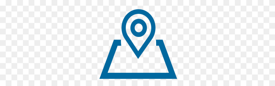 Visualize Dynamics Crm Data On A Map Using Google Maps And Send, Triangle, Text Png Image