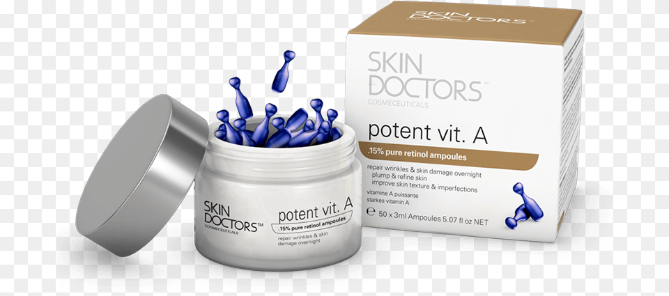 Vitaampoules Retinol Treatment Skin Doctors Potent Vit, Bottle Png Image