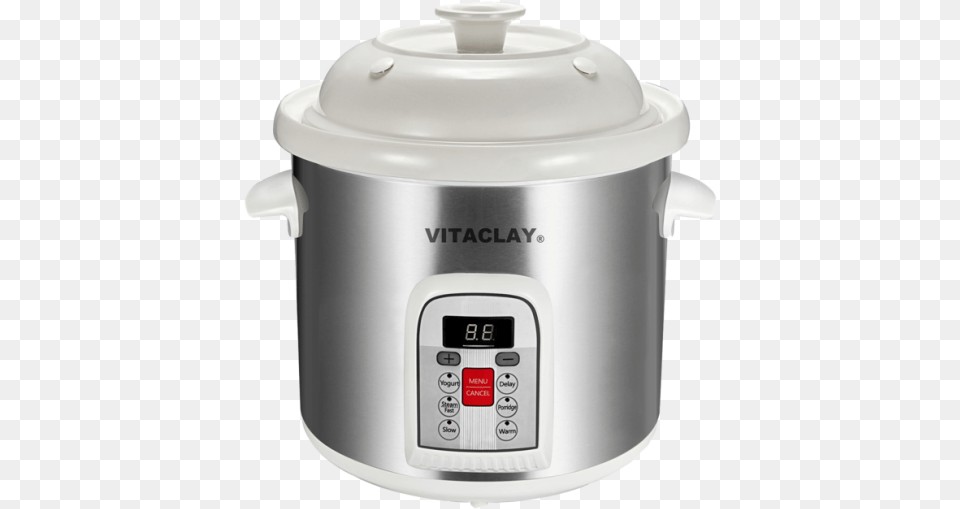 Vitaclay Smart 7 In 1 Crock Amp Stock Pot Rice Cooker, Appliance, Device, Electrical Device, Slow Cooker Png