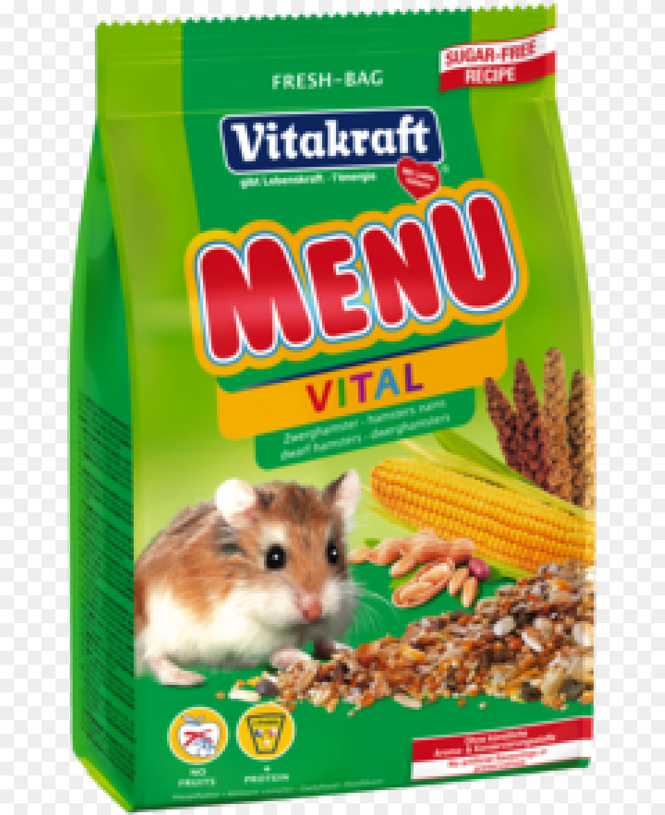 Vitakraft Menu For Dwarf Hamster, Animal, Mammal, Rodent, Rat Free Png