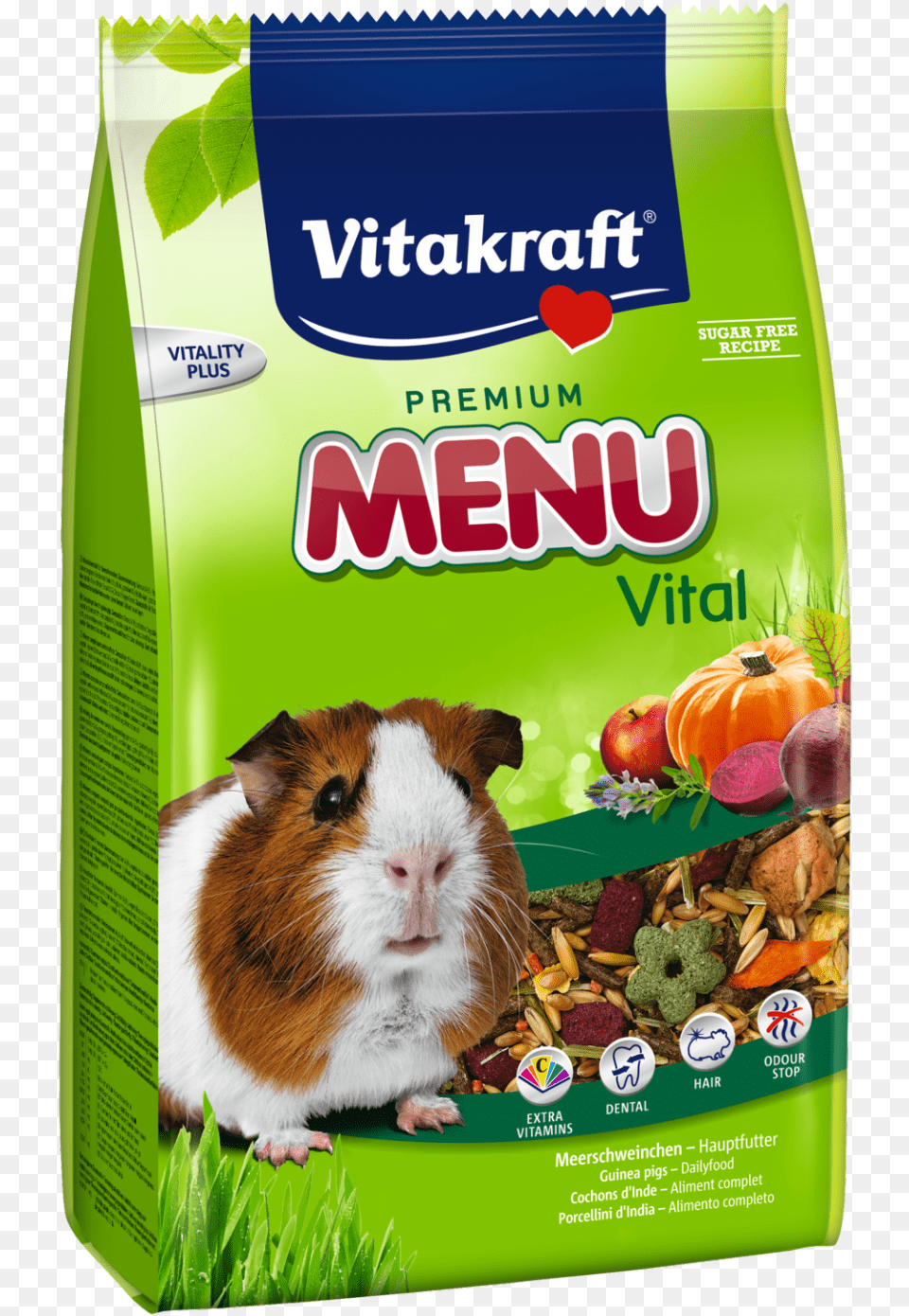 Vitakraft Premium Menu Vital Guinea Pig 400 G Buy Online Vitakraft Menu Vital Hamster, Animal, Mammal, Rat, Rodent Png