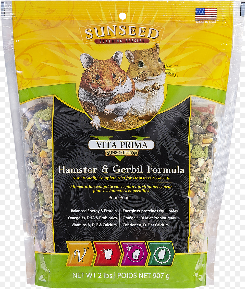 Vitakraft Sunseed Vita Prima Hamster Amp Gerbil Formula Vita Prima Hamster Food Free Png Download
