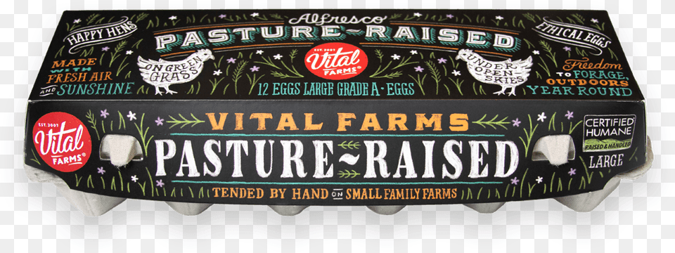 Vital Farms Egg Label, Animal, Bird Free Png