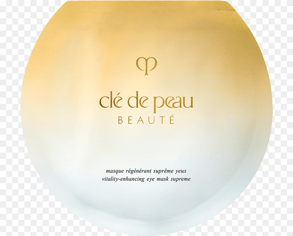 Vitality Enhancing Eye Mask Supreme Cl De Peau Beaut Circle, Gold, Face, Head, Person Free Transparent Png