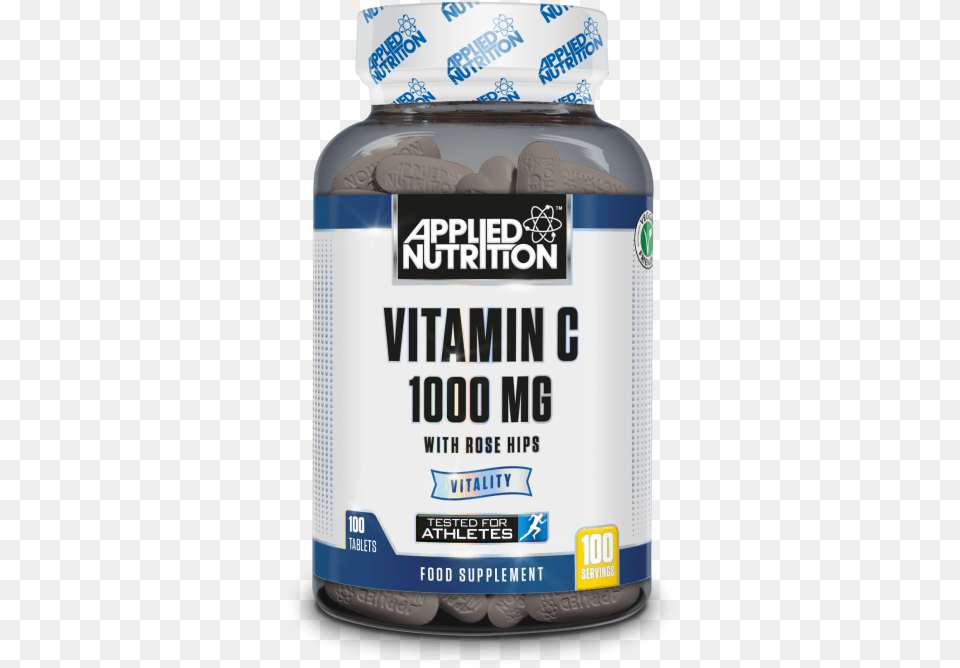 Vitamin C 1000mg Applied Nutrition Tri Omega 3 6, Bottle, Shaker, Medication, Astragalus Png