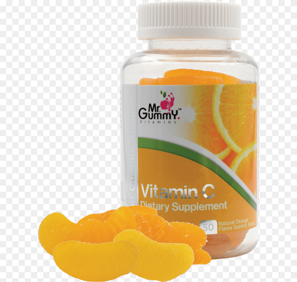 Vitamin C Slices 50 Ct Mandarin Orange, Food, Fruit, Plant, Produce Free Png Download