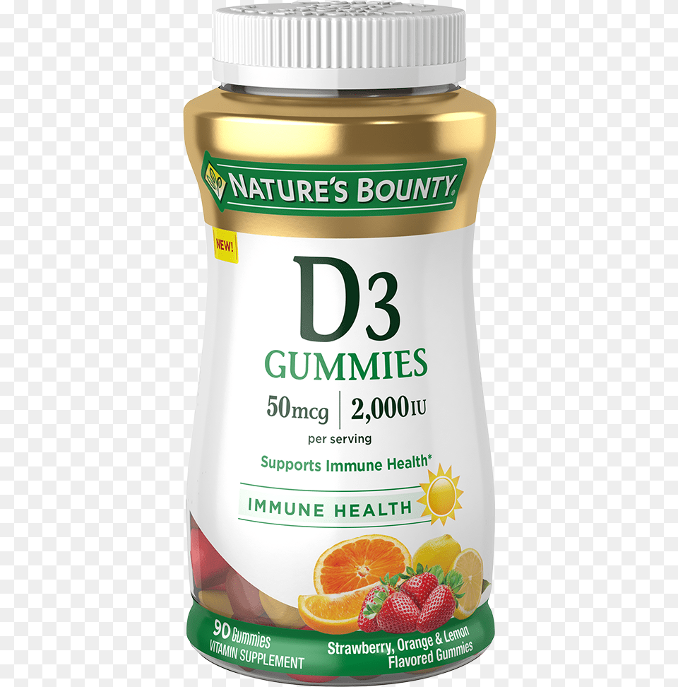 Vitamin D3 Gummies D3 Gummies Nature39s Bounty, Citrus Fruit, Food, Fruit, Orange Free Png