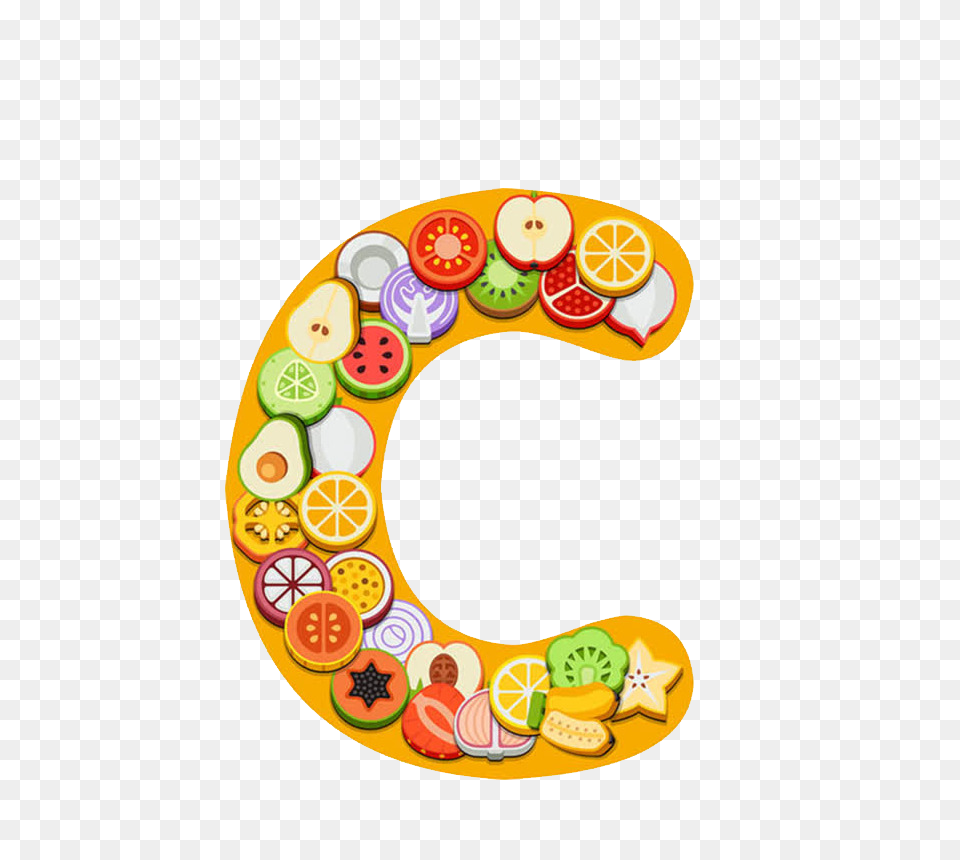 Vitamins, Food, Sweets, Number, Symbol Png Image