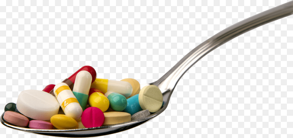 Vitamins, Cutlery, Spoon, Smoke Pipe, Medication Free Png Download