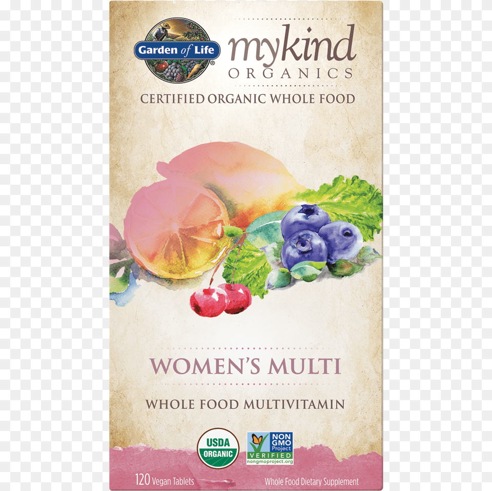 Vitamins My Kind Organics Prenatal Vitamins, Advertisement, Produce, Poster, Plant Free Png Download