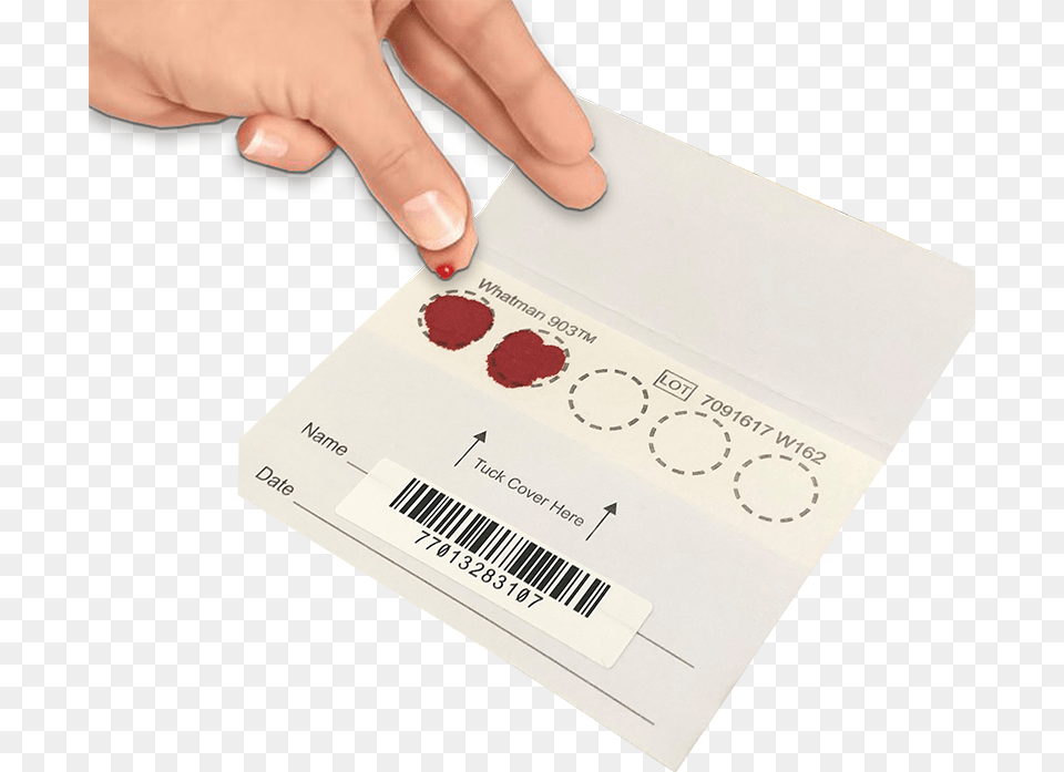 Vitas Dry Blood Test Kit Illustration, Text, Business Card, Paper Free Png
