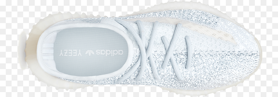 Vitkac Sneakers Club Yeezy Boost 350 V2 Cloud White Round Toe, Clothing, Footwear, Shoe, Sneaker Png Image