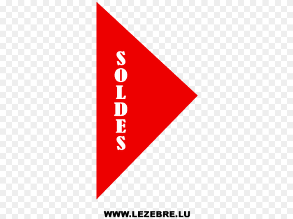 Vitrine Flche Soldes Droite Decal Triangle Free Png Download