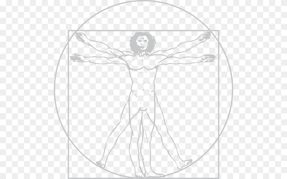 Vitruvian Man Vector, Cross, Symbol, Person, Face Png Image