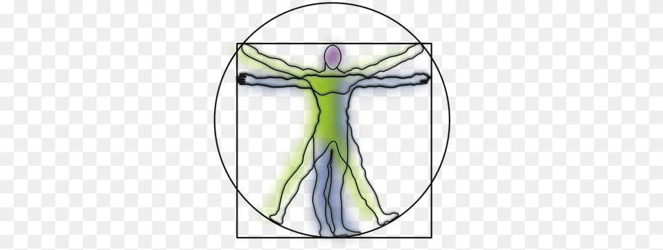 Vitruvian Man Vitruvian Man Clipart, Cross, Symbol, Purple, Art Free Png Download