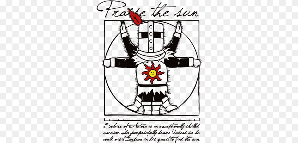 Vitruvian Praise The Sun Monty Python Amp The Holy Grail Praise, Emblem, Symbol, Blackboard Png Image