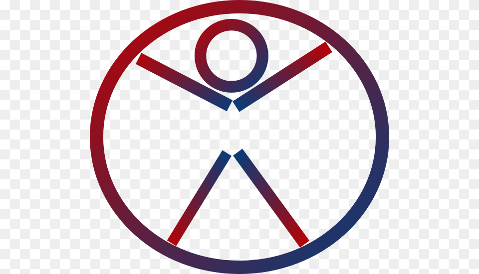 Vitruvian Stick Man Clipart Vitruvian Man, Sign, Symbol Free Png