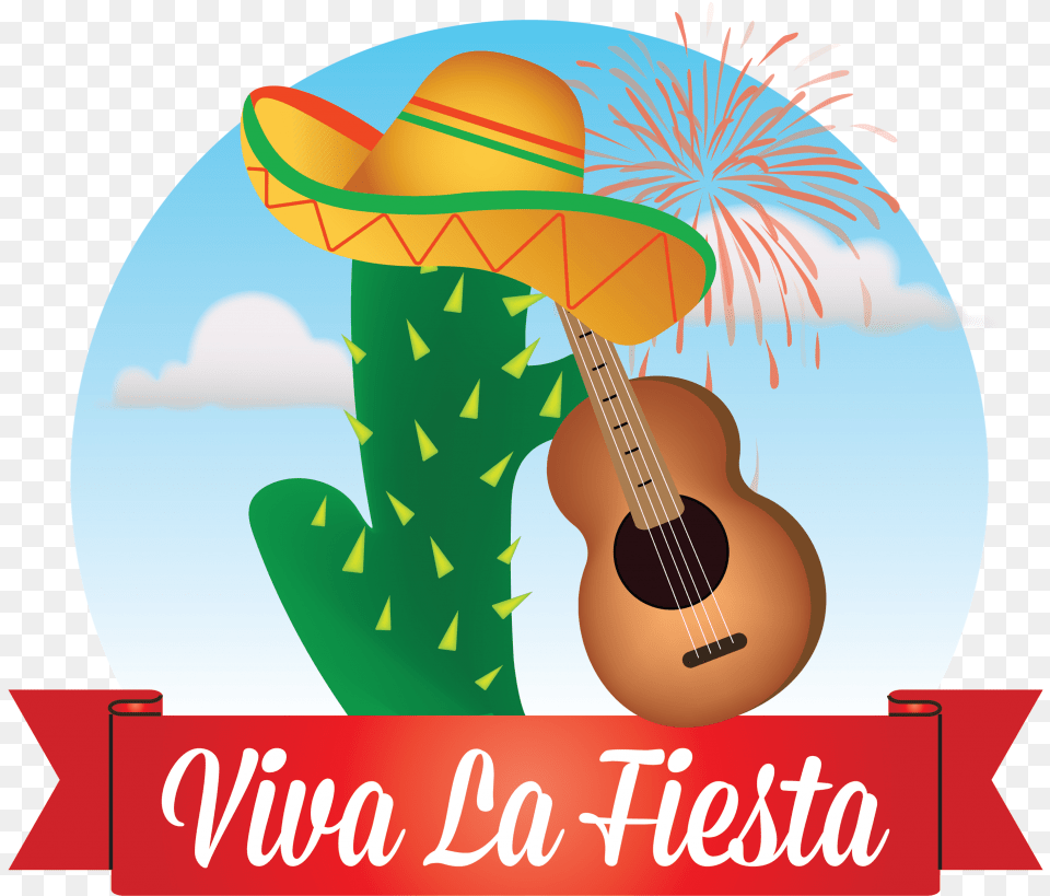 Viva La Fiesta Viva Fiesta Clip Art, Clothing, Hat, Guitar, Musical Instrument Free Transparent Png