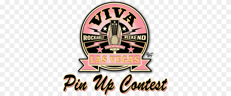 Viva Las Vegas Pin Up Contest, Logo, Emblem, Symbol, Architecture Png Image