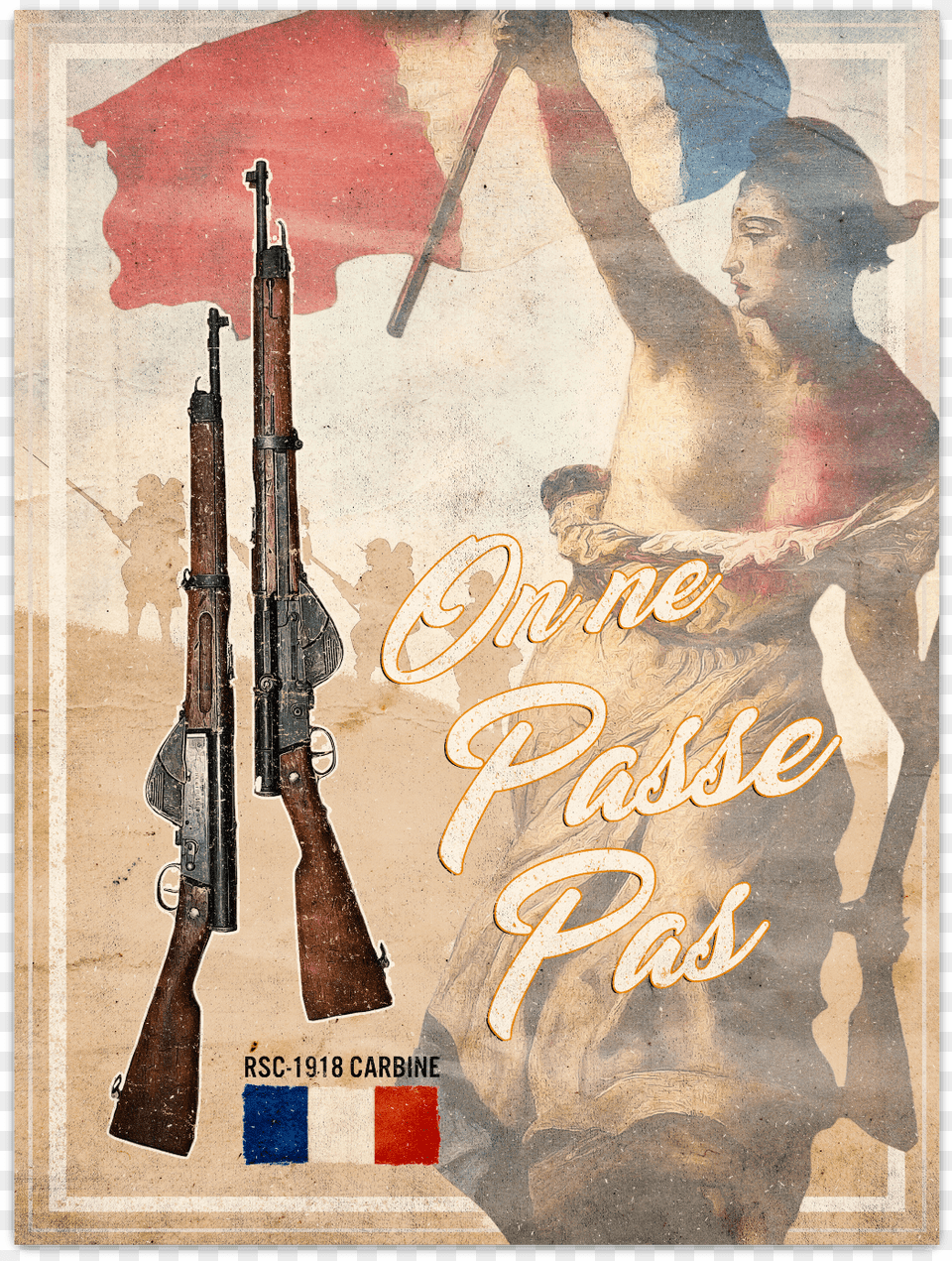 Vive La France Liberty Weeps, Firearm, Gun, Rifle, Weapon Free Png Download