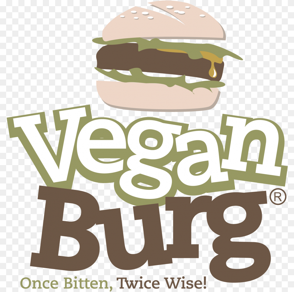 Vive Vegan Burgers Logo, Advertisement, Poster, Burger, Food Free Png