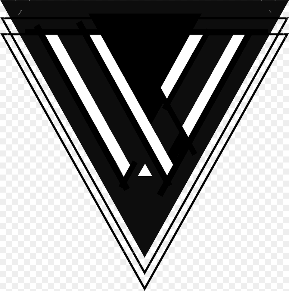 Vivid Venus Graphic Design Logo Black Triangle Logo Design Free Transparent Png