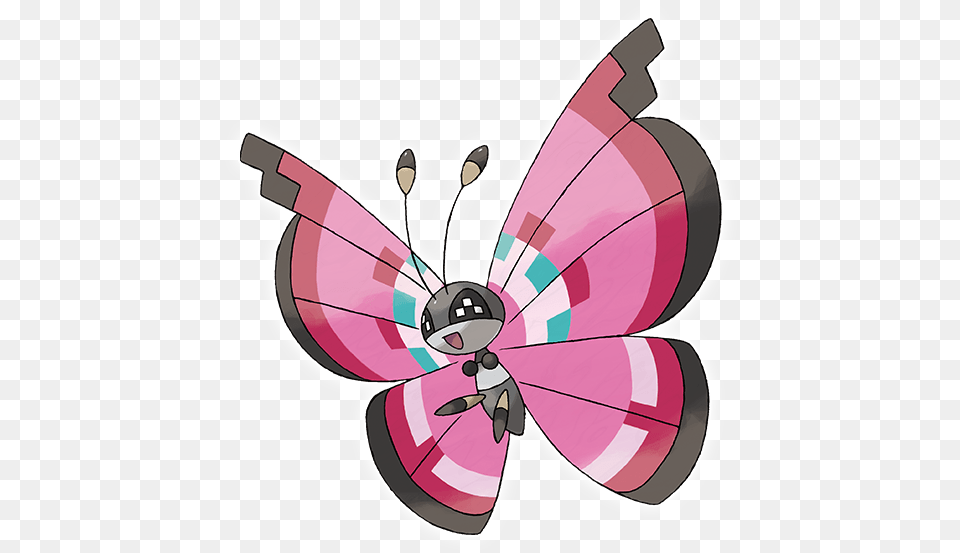 Vivillon Pokemon, Device Free Transparent Png