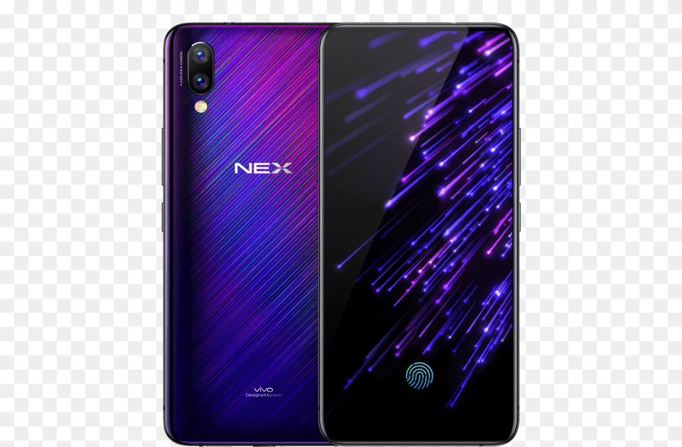 Vivo Nex Gets New Purple Star Trail Color Variant In China Vivo Nex S Star Trail, Electronics, Mobile Phone, Phone, Light Png