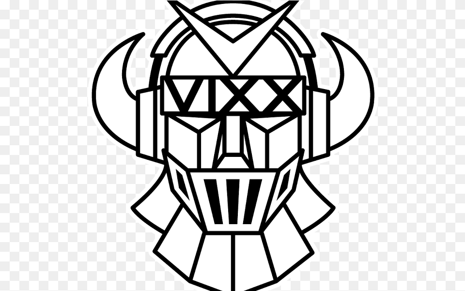 Vixx Logo 2 Image Vixx Logo, Emblem, Symbol, Ammunition, Grenade Free Png