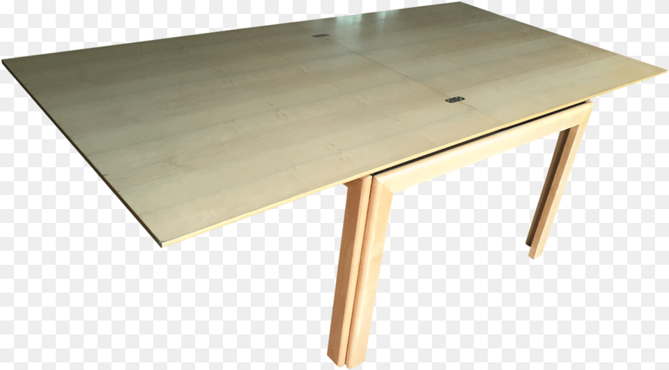 Viyet Designer Furniture Tables Modern 1980s Coffee Table, Dining Table, Plywood, Tabletop, Wood Png Image