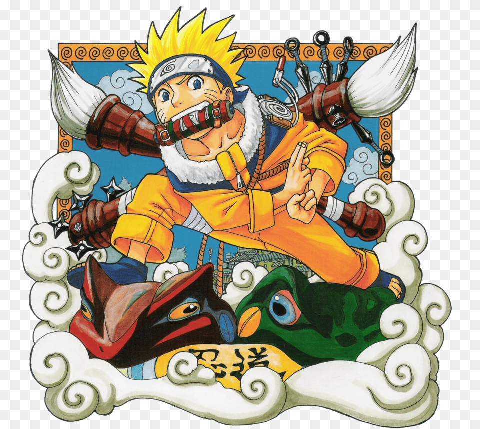 Viz Media Naruto Color 1 Naruto Color, Book, Comics, Publication, Baby Free Transparent Png