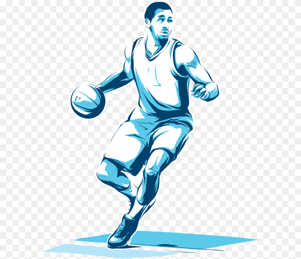 Vizual Edge Sports Dribble Basketball, Adult, Male, Man, Person Png
