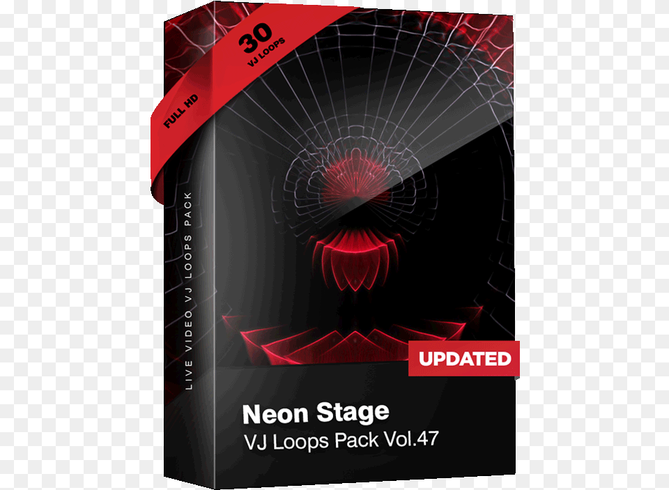 Vj Loops Pack Vol47 U2013 Red Blue Neon Stage Video, Advertisement, Poster, Book, Publication Free Png