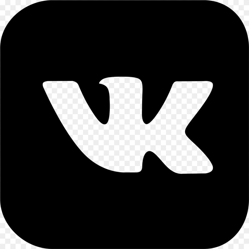 Vk Com Icon Vk Icon, Gray Png