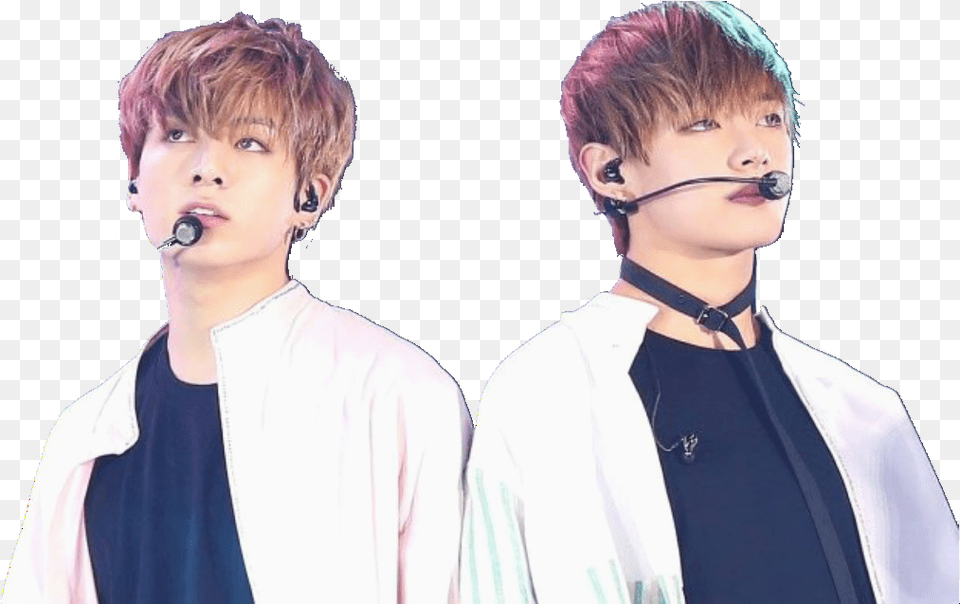 Vkook Jungkook Bts Vkook, Clothing, Coat, Electrical Device, Microphone Png Image