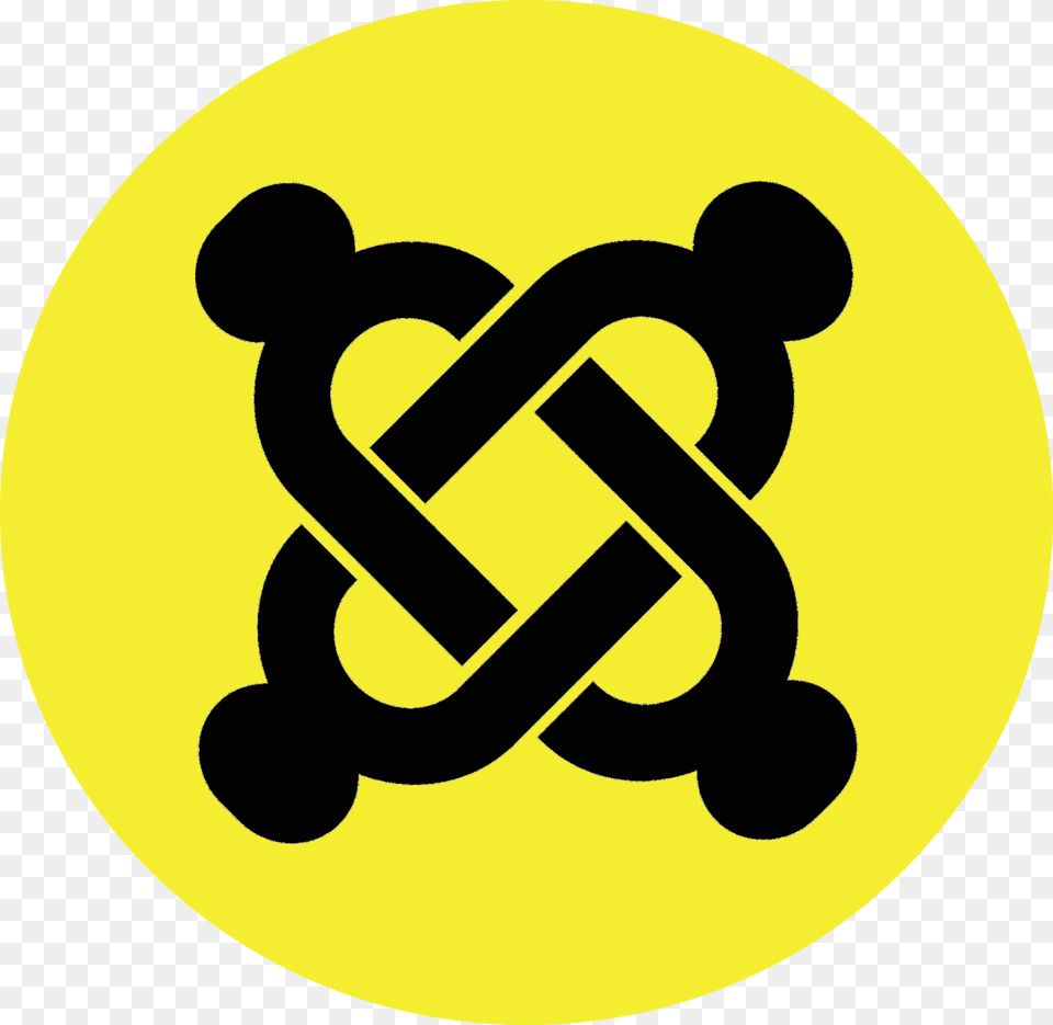 Vlab Decision Icon Round Joomla Logo Black, Symbol, Sign Png