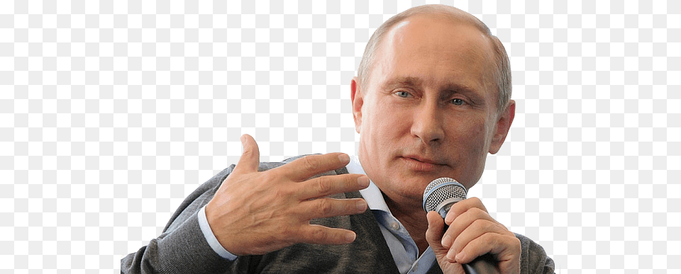 Vladimir Putin, Finger, Body Part, Microphone, Electrical Device Png