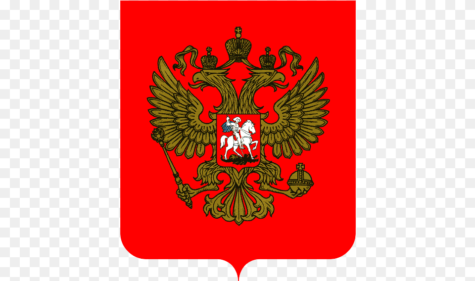 Vladimir Putin Family Crest, Emblem, Symbol, Person, Animal Free Png Download