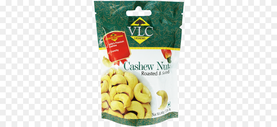Vlc Cashew Nuts 80g Vlc Plain Cashews Premium 240 Grade 250gms X 2 Packets, Food, Nut, Plant, Produce Free Transparent Png