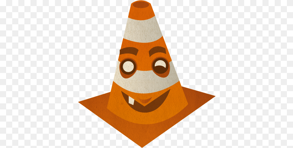 Vlc Icon Universal Video Player, Cone, Clothing, Hat Png