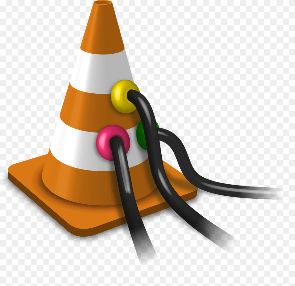 Vlc Media Player Icon, Clothing, Hat, Cone Png