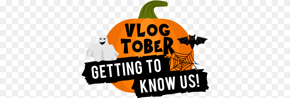 Vlogtober U2013 A Waste Of Time Or Really Good Idea Dear Halloween, Vegetable, Pumpkin, Food, Produce Png Image