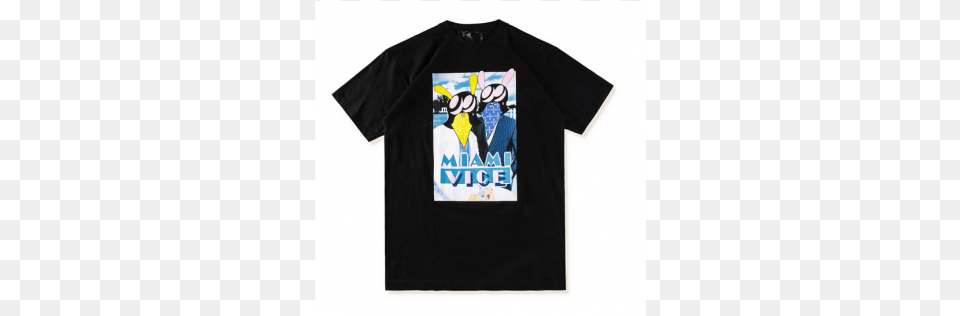 Vlone Life Asap Miami Vice T Shirt T Shirt, Clothing, T-shirt, Cream, Dessert Free Transparent Png