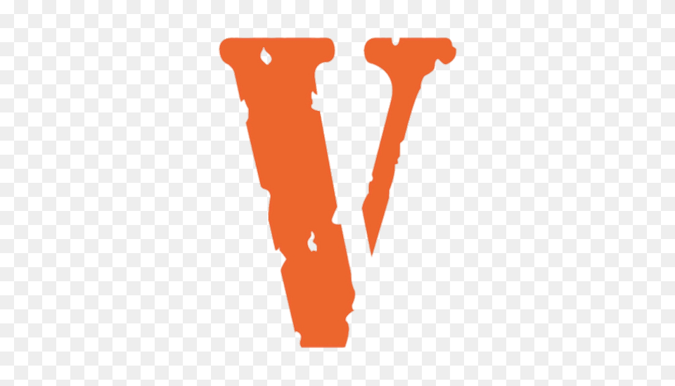 Vlone Logo Orange, Smoke Pipe, Text Free Png