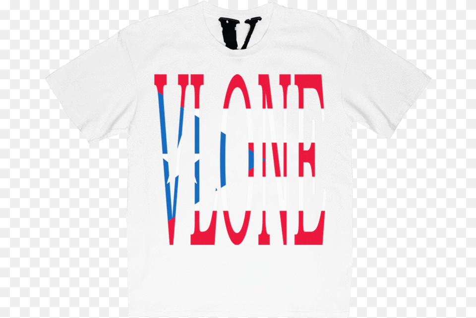 Vlone Puerto Rico Shirt, Clothing, T-shirt Png