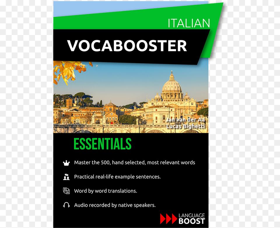 Vocabooster Italian Basilica, Advertisement, Poster, Architecture, Building Png Image