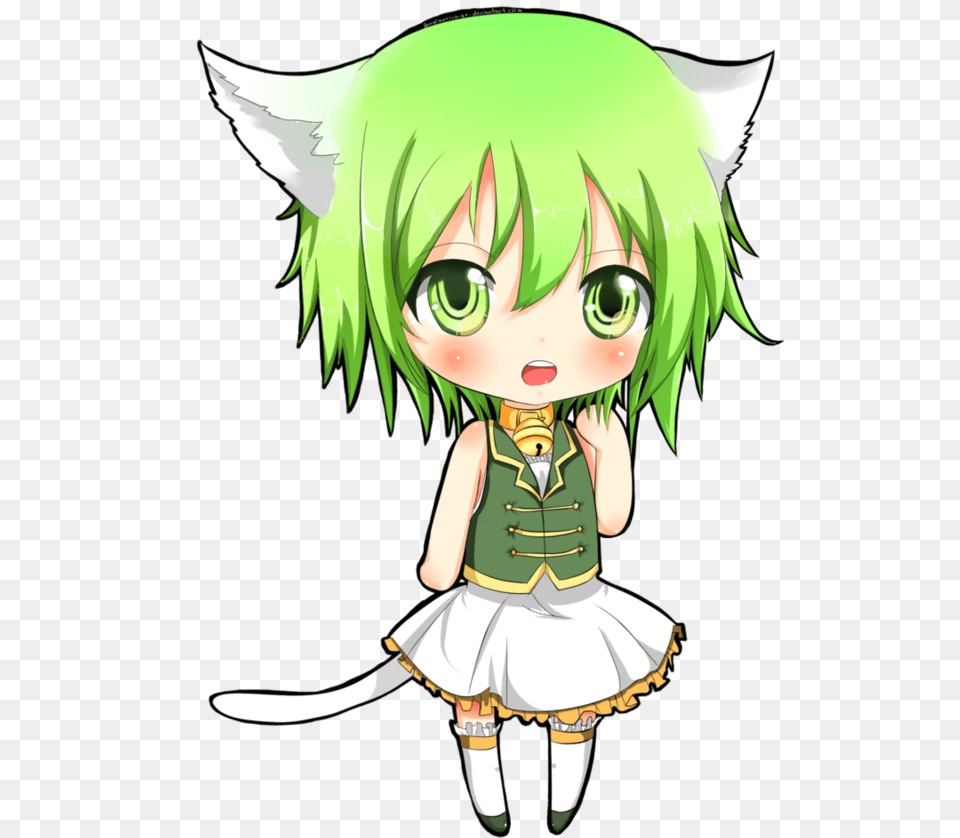 Vocaloid Gumi Chibi, Book, Comics, Publication, Baby Png Image