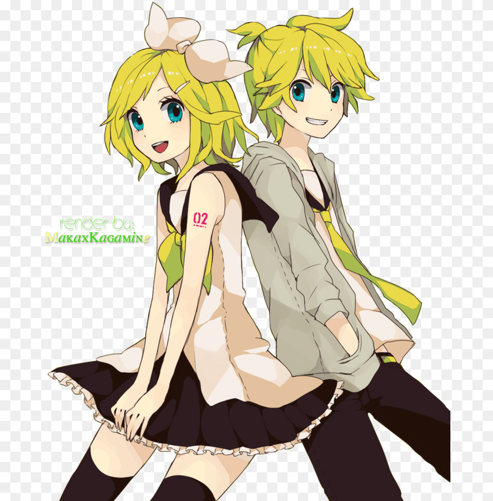 Vocaloid Kagamine Len And Kagamine Rin Image Kagamine Rin I Len, Book, Comics, Publication, Manga Free Png Download